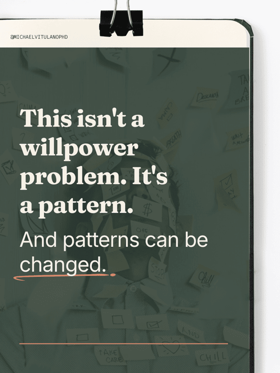 Instagram carousel slide 5 of 5, on what high performers think but never say